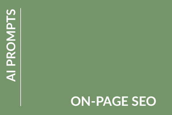 On-page SEO